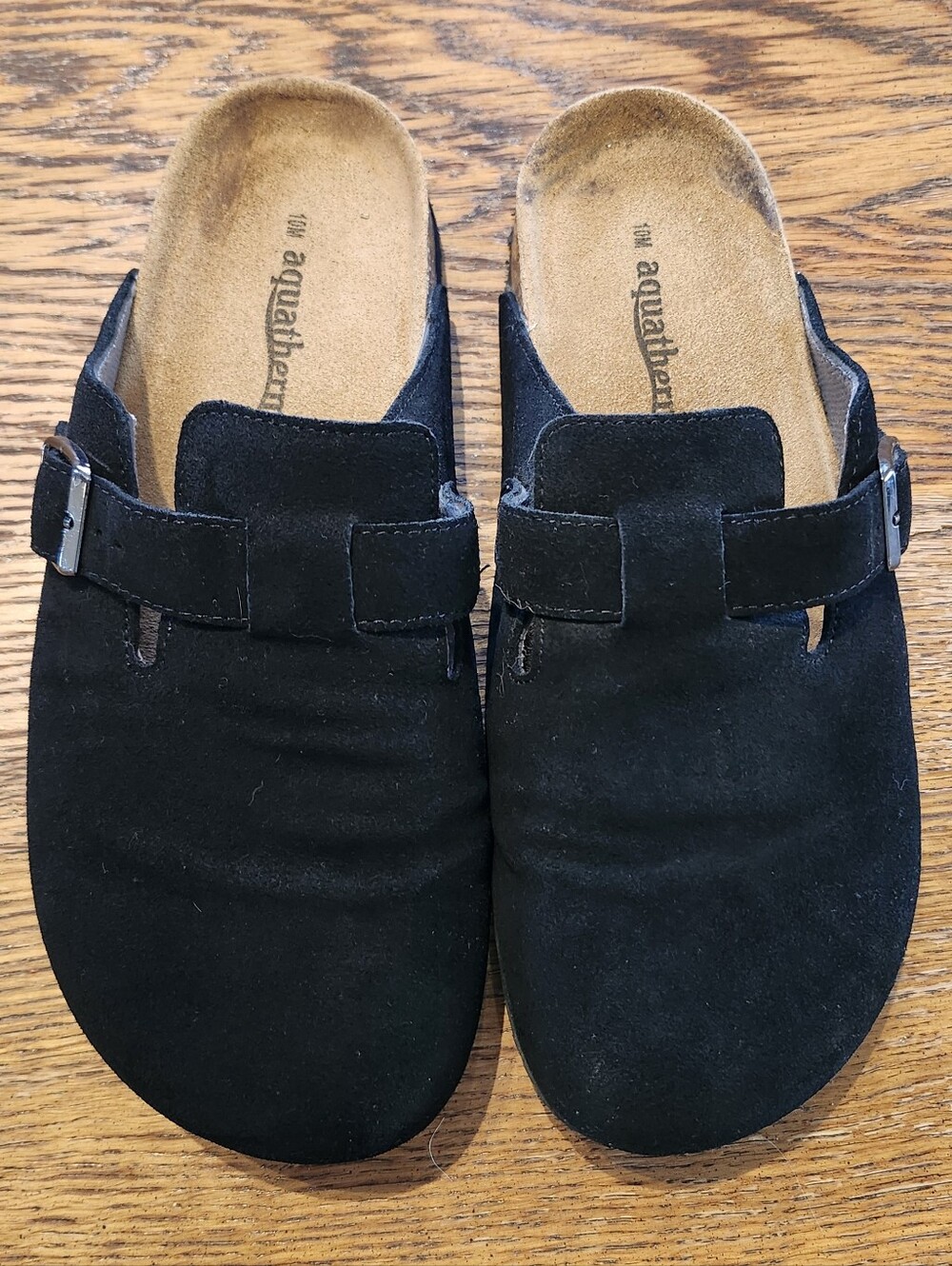 Suede Slip On Clog Size 10